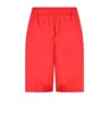 Max Mara Beachwear Oliveto Coral Bermuda Shorts In Red