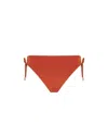 Max Mara Beachwear Samanta Brick Red Bikini Bottom In Red