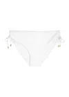 Max Mara Beachwear Sandra Ruched Bikini Briefs In White