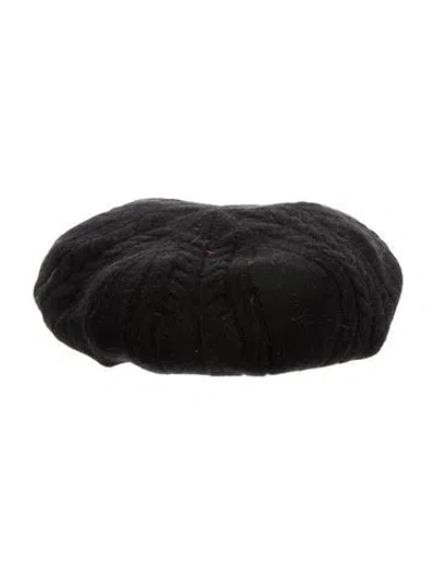 Pre-owned Max Mara Beanie In Black