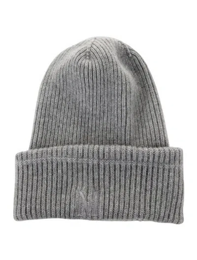 Pre-owned Max Mara Beanie In Gray