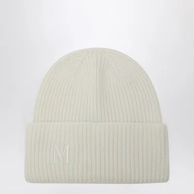 Max Mara Beanie In In White