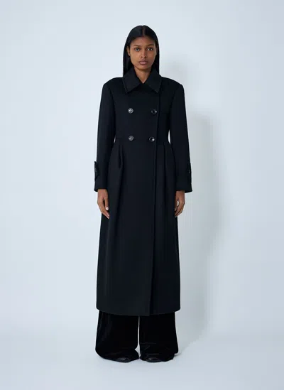 Max Mara Beati Coat In Black