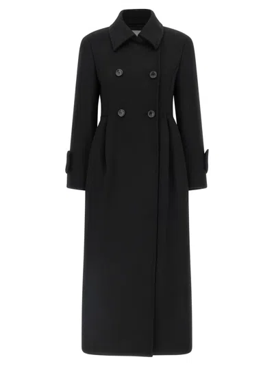 Max Mara Beati1234 Coat In Black