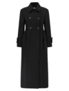 Max Mara Double-breasted Wool Coat In Black