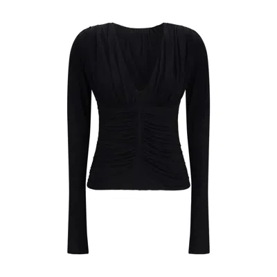 Max Mara Beato Blouse In Black