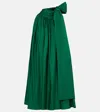 Max Mara Womens Emerald Beber Sleeveless Woven Mini Dress