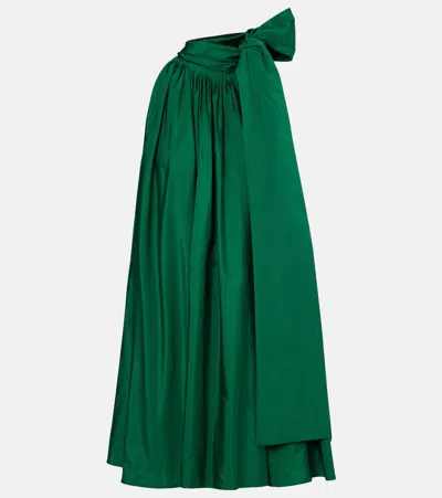 Max Mara Beber Halterneck Taffeta Minidress