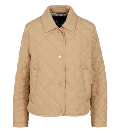 Max Mara Weekend Jackets Beige In Brown