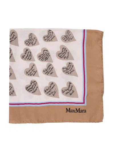 Max Mara Stola Foulard Mantella In Multi