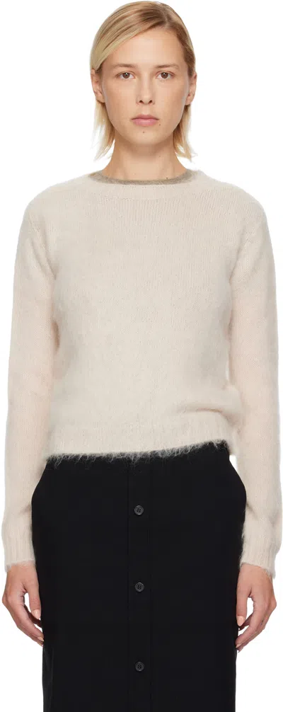 Max Mara Beige Aceto Sweater In Neutral