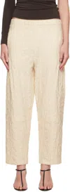 Max Mara Beige Alamo Trousers In Neutral