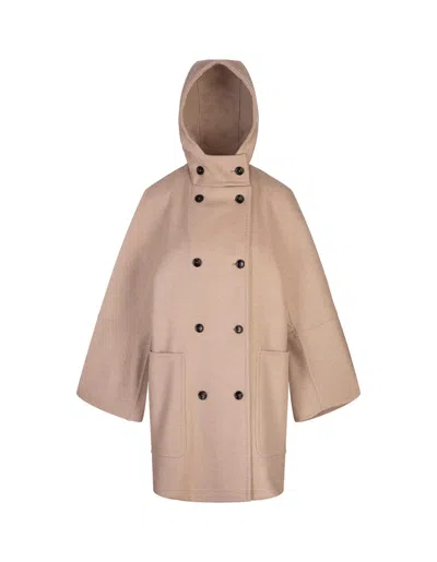 Max Mara Beige Arturo1234 Coat In Brown
