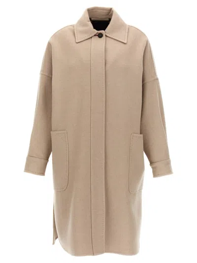 MAX MARA BEIGE BARUFFA COAT