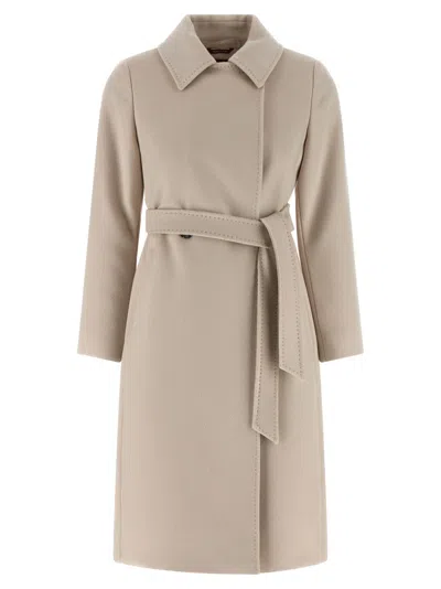 MAX MARA BEIGE BCOLLAG COAT