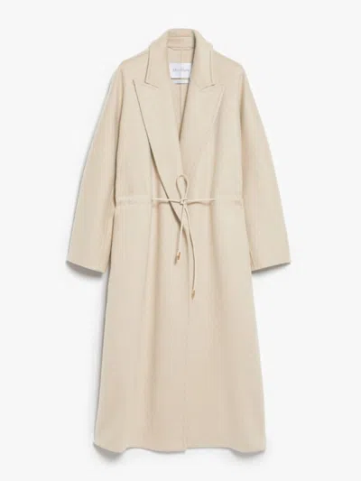 MAX MARA BEIGE BERTONE OVERSIZED COAT