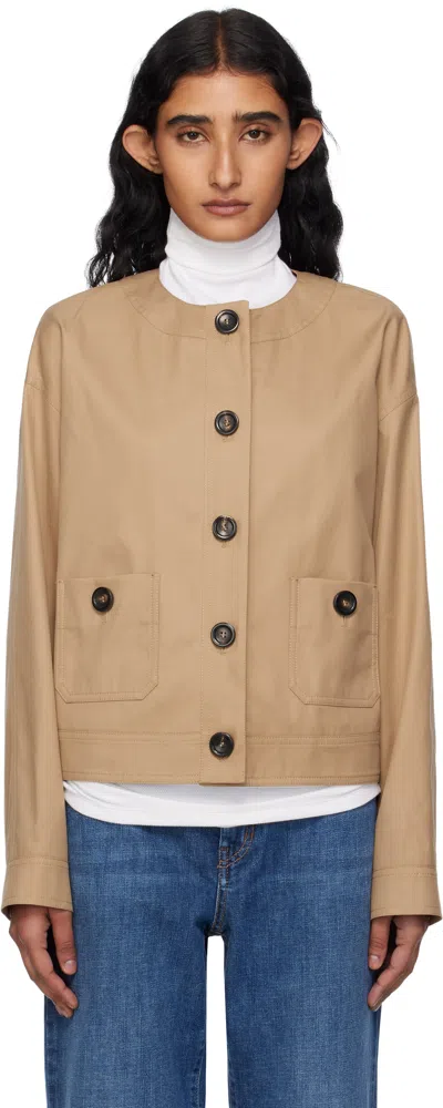 MAX MARA BEIGE BIAVO JACKET