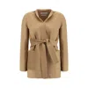 Max Mara Beige Camel Hair  Clothing In Brown
