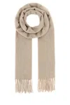 Max Mara Beige Carryover Solid Scarves In Neutral