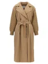Max Mara Beige Cicladi Trench Coat