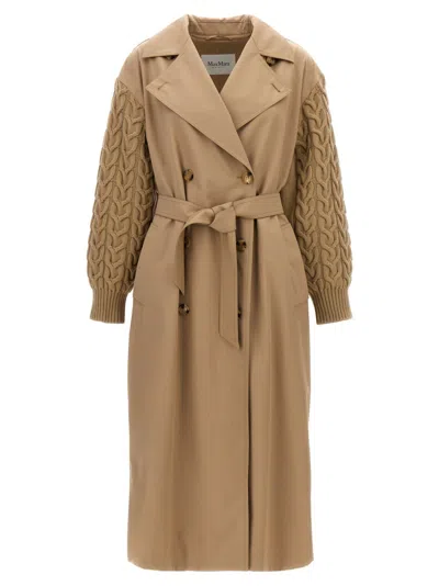 Max Mara Beige Cicladi Trench Coat