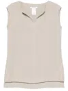 Max Mara Maxmara Colimbo Top Beige