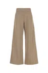 Max Mara Wide-leg Pant In Cotton Blend With Lurex