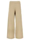 Max Mara Beige Cotton Blend Messico Wide-leg Pant