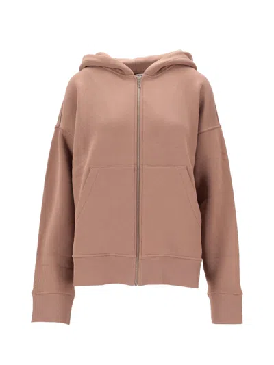 MAX MARA BEIGE COTTON HOODIE