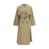 Max Mara Oversized Double-breasted Trench In Multi