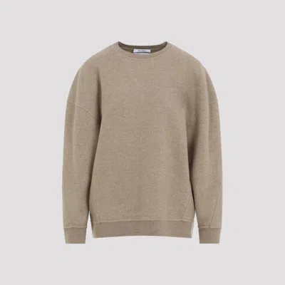 MAX MARA BEIGE CREWNECK SWEATSHIRT