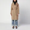 Max Mara Scire Coat In Beige