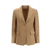 Max Mara Beige Fleece Wool Clothing
