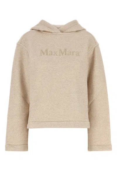 MAX MARA BEIGE GARY SWEATSHIRT