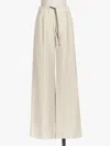 Max Mara Beige High Waist Pant In Beige