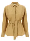 Max Mara Beige Juglas Shirt In Neutral