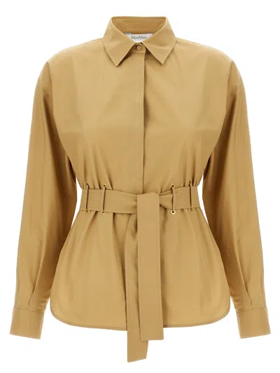 MAX MARA BEIGE JUGLAS SHIRT