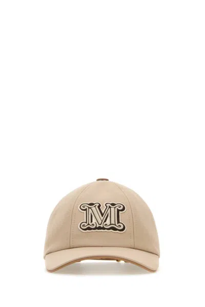 MAX MARA BEIGE LIBERO BASEBALL CAP