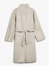 Max Mara Beige Lilia Cashmere Zibellinato Coat In Beige