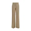 Max Mara Bronte Virgin Wool Blend Wide Leg Pants