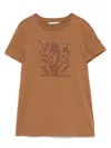 Max Mara Crystal Embellished Crew Neck Top