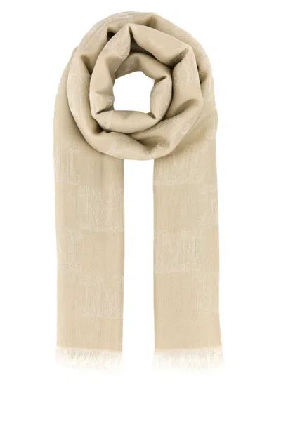 マフラー・ストール Max Mara Beige viscose blend Whisky scarf Max Mara Beige Viscose Blend Whisky Scarf (Max Mara/マフラー