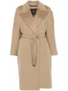 Max Mara Scire Coat In Brown