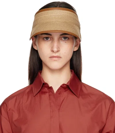 Max Mara Beige Mogador Visor