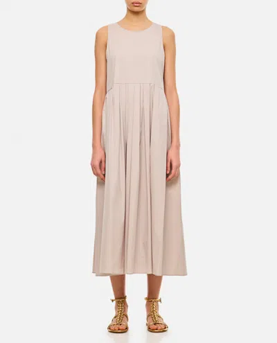 MAX MARA BEIGE MOIRA DRESS