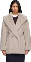 Max Mara Beige Olga Coat In Neutral
