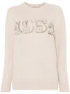 Max Mara Plata Sweater In Neutral