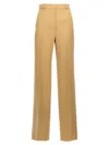 Max Mara Quasar Pants Beige In Neutral