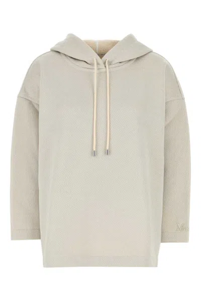 MAX MARA BEIGE RALLY HOODIE