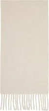Max Mara Beige Scilli Scarf In Multi
